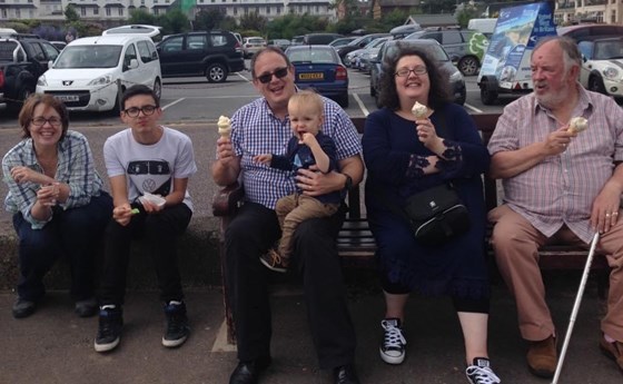 Sidmouth ice cream summer 2016