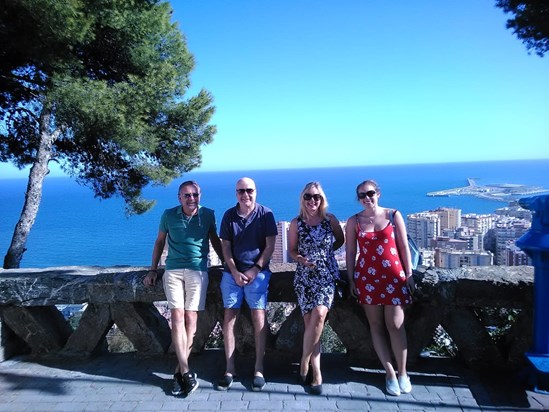 Nick and Emily visiting us in MALAGA, August last year inbound448004750883523851
