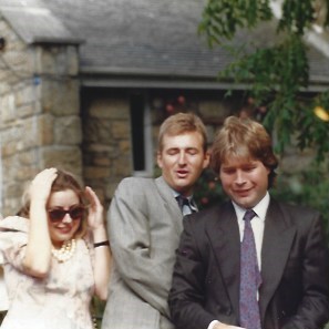 1990 with Tim Lloyd George and Ann-Marie