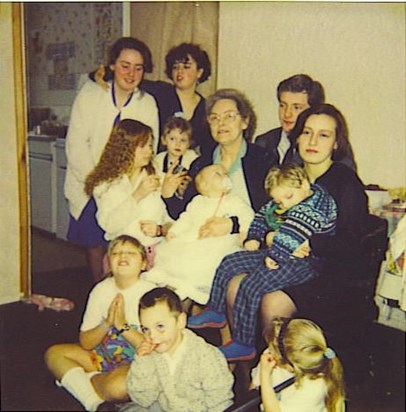 Nanna with her family
