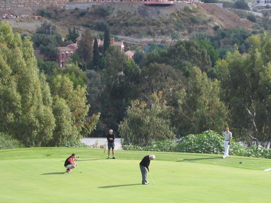 The master at work at La Quinta in 2007 - Volvo Masters Amateur Competition
