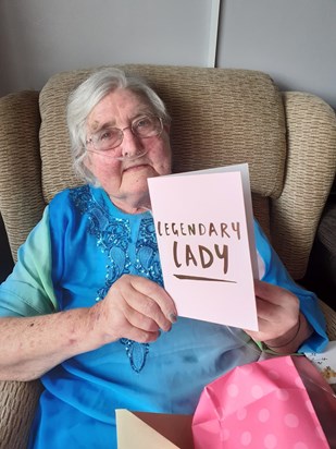 Definitely Legendary Lady - On her 87th Birthday 