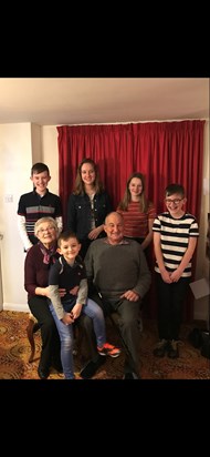 Gaggle of grandchildren