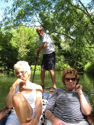 Punting on the Cam June 2014