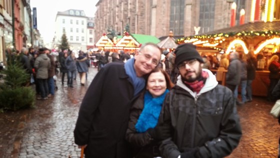 Christmas market in Heidelberg