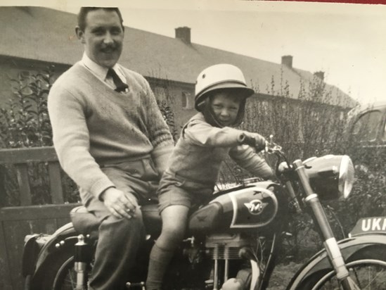 Jeff and Phil 1956 matchless 350