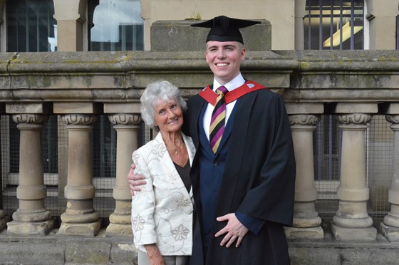 Proud Nana at Michael's graduation