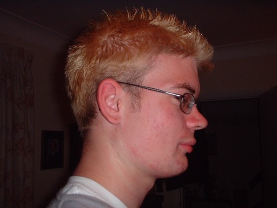 25th July 2002 - Ric goes blond 2
