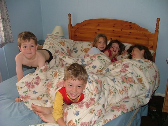 there were 5 in the bed and the little one said....(holiday in Scotland)