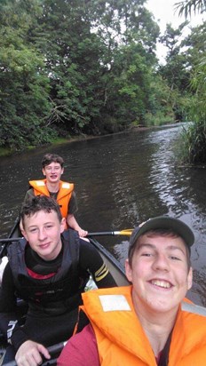 Canoeing at Mo’s 16th Birthday (2)