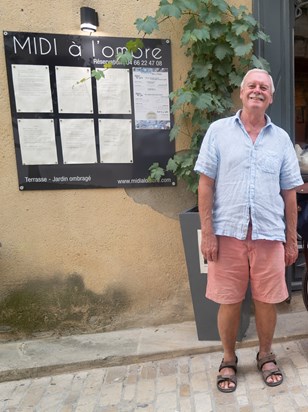 Big G Uzes 2019 - a special restaurant where we enjoyed great meals and fun together.