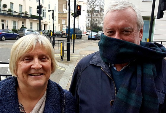 Always good to see Wendy and Gregor and here post lunch, Feb 2017 (Julie M)