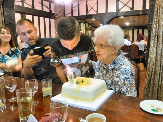 Mum's 90th