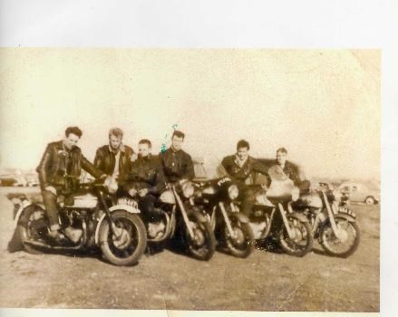 ma dad and his biker mates 3rd fae the left