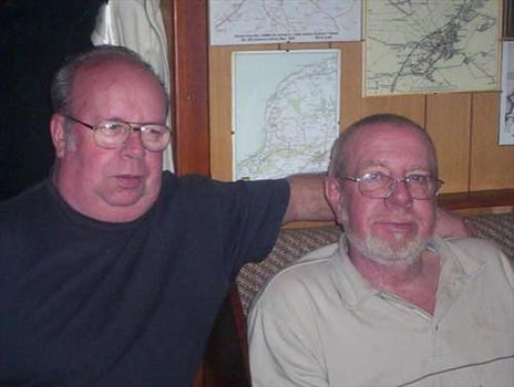 uncle Sandy (his brother) and ma dad