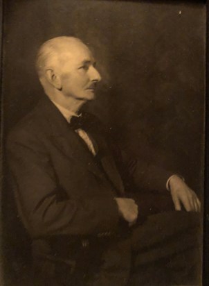 George Frederick Butcher (John’s  Grandfather) and founder of G.F. Butchers drapers. 