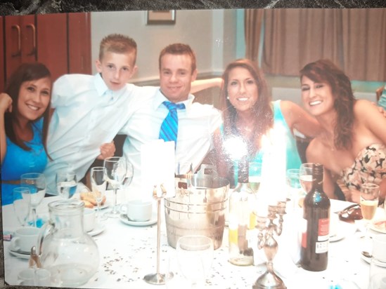 Molly,George,Ian,Kate & Lucy at my wedding ❤