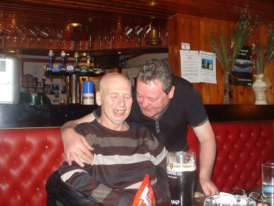 dad and one of his best friends benny x