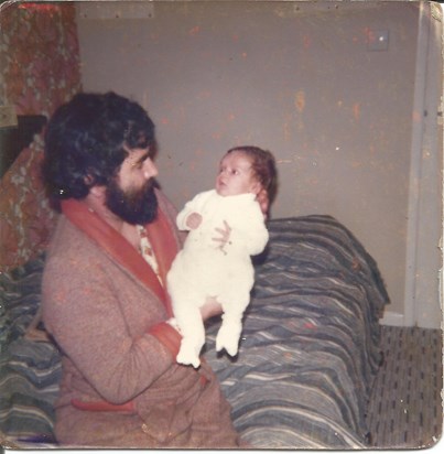 Proud Dad in 1977