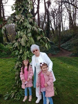 Joan with India and Isla