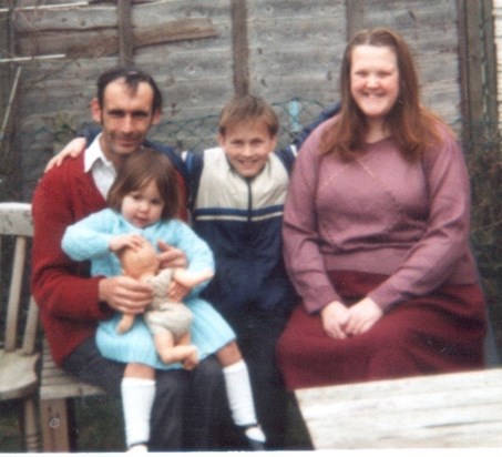 Mum, Dad, Stu & Me 1988