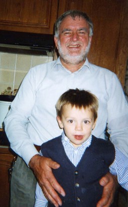Jeff and Grandson Paul - 1999?