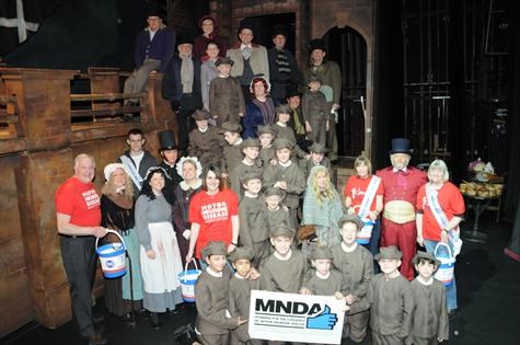 Collection at SODS ' Oliver' stage show at Cliffs Pavilion