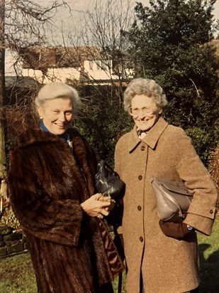 2. Betty and Helen nee Stork