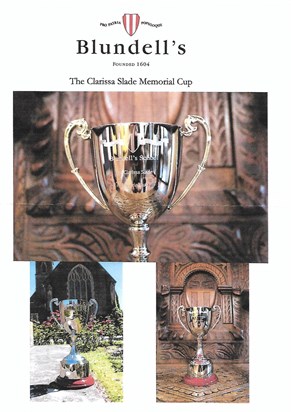 Clarissa Slade Memorial Cup at Blundell's School Tiverton