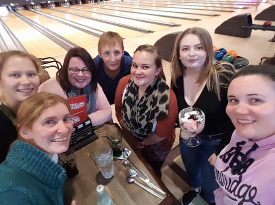 Badgers team bowling 2018