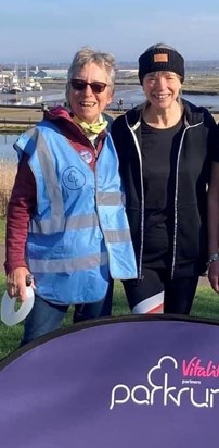 Always looked forward to seeing Linda’s smiling face at parkrun x