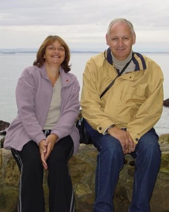 Gill & Roger in Scotland - Sept. 2003