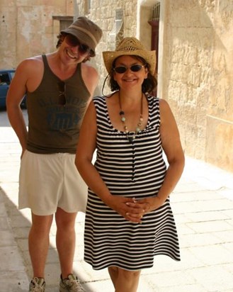 Gill & Ronan in Malta - July 2006