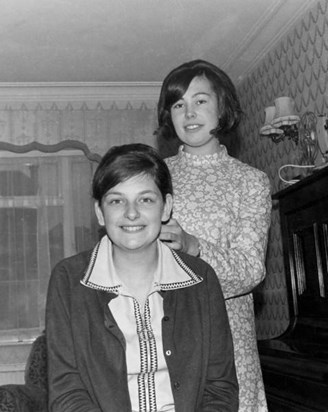 Gill & Helen in Ireland - 1968