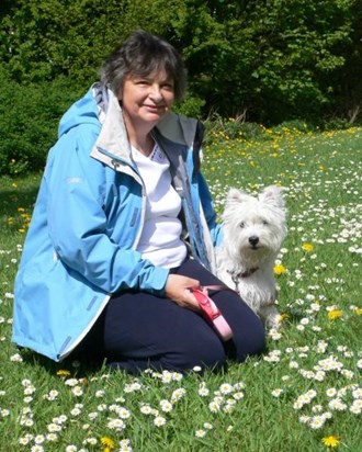 Gill with Rosie - May 2010