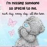 missing someone special to me