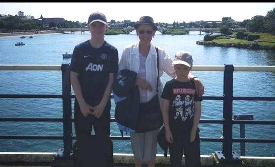 Mum, Jake and Josh