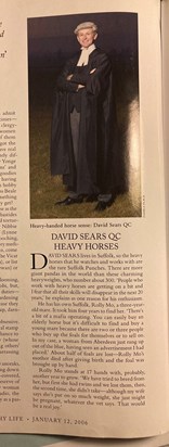 Featured in Country Life 2006 