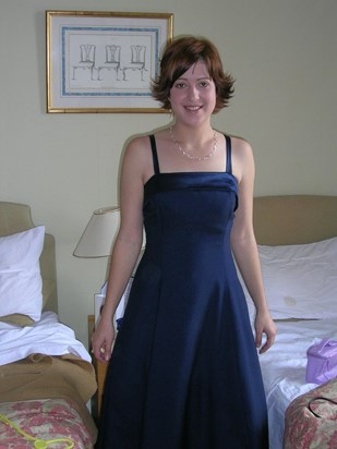 Vanessa - bridesmaid on 24th June 2005