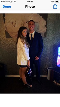 Hi Jamie , this is Cameron and his girlfriend Liv . He’s a good lad, got a heart of gold . Got a long journey ahead of him , but we will continue to be by his side if he needs us .