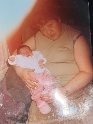 Me and my nana when I was a baby 💕