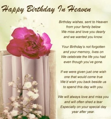 Happy Birthday Mum we miss and think of you every day xxxx