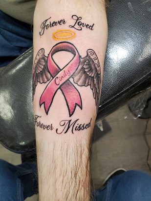Memorial tattoo for my love...