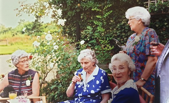 Aunty Joy with my Godmother and Nan. All very much missed. 