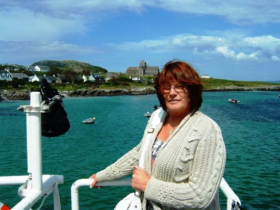 Mull & Iona ferry, 30th wedding anniversary ❤️