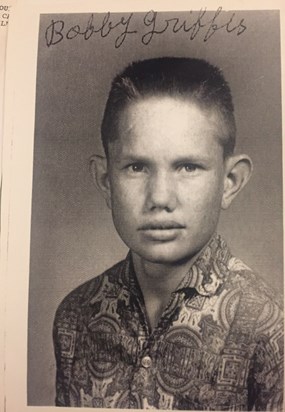 Bobby M Griffis Sr - Youth. Date approx 1965