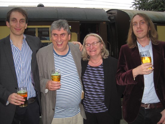 September 2014 Susannah with her 'boys'
