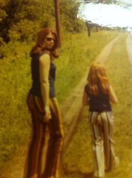 Janet Liston Dorgeloh and Cindy (CJ) Dorgeloh circa 1972
