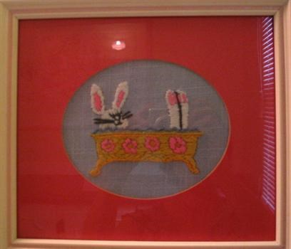 A favorite "slogan" from Atlanta was "Easy Does It, Bunny!" (ala Linny)