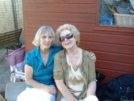 Mum and her sister Gina